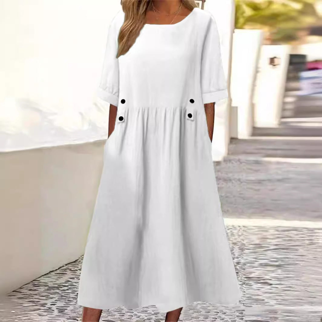 Adelina - Relaxed Midi Dress