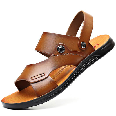 Boone Ave Leather Sandals