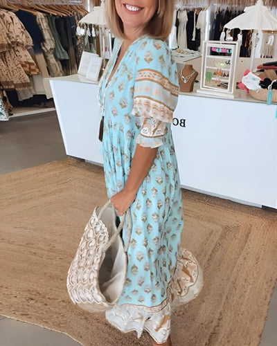 Carin™ | Relaxed Printed Dress