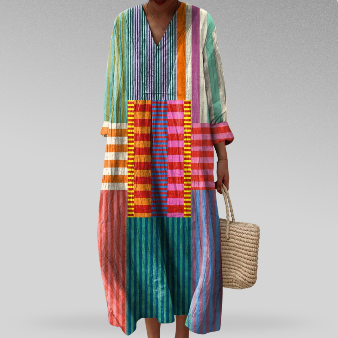 Snow | Geometric Dress