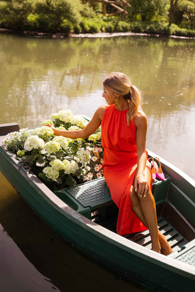 Anavella™ - Elegant Summer Midi Dress