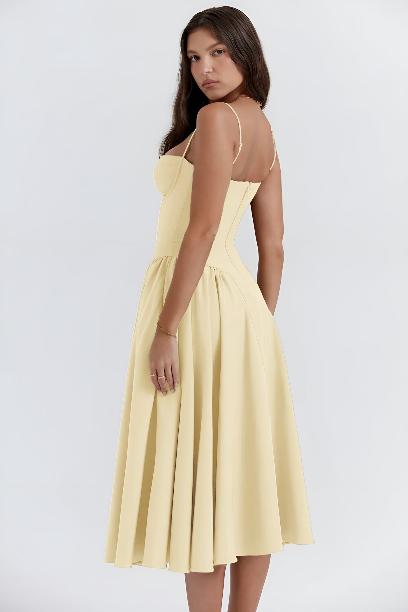 Camilla™ | Sleeveless Dress with Corset Fit