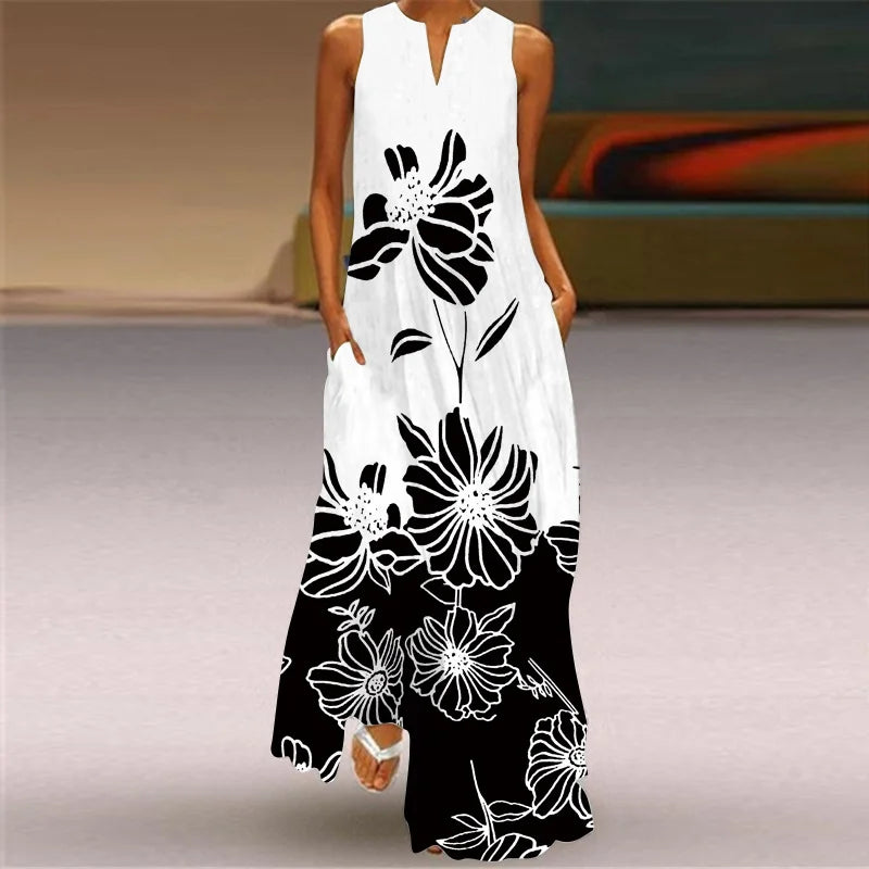 Aurelia | A-Line Butterfly Floral Dress
