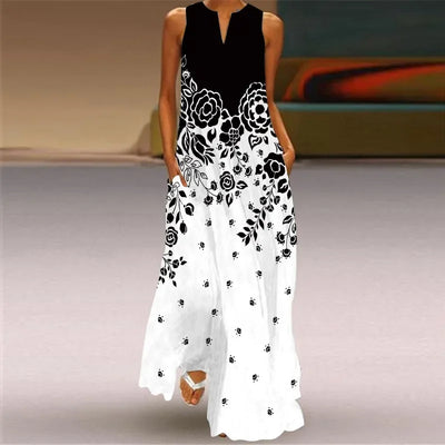 Aurelia | A-Line Butterfly Floral Dress