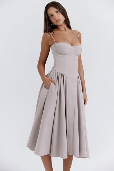 Camilla™ | Sleeveless Dress with Corset Fit