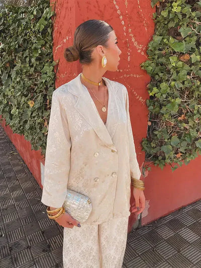 Kelly™ | Elegant and Chic Blazer Suit for a Refined Style