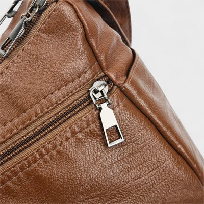 Vintage Inspired Multi-Layer Crossbody Bag