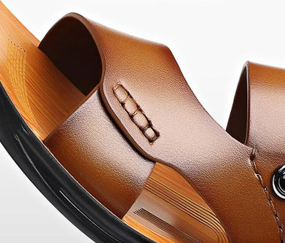 Boone Ave Leather Sandals