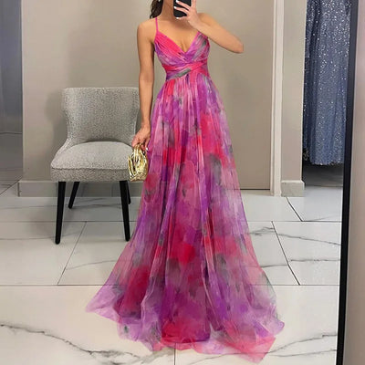 Ariella | Chiffon Maxi Dress