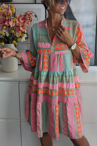 Sienna | Boho Mini Dress