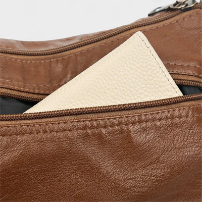 Vintage Inspired Multi-Layer Crossbody Bag