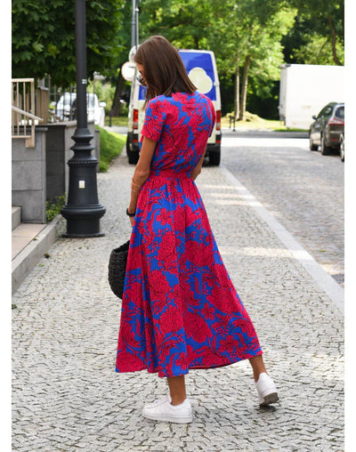 Suzanne | Elegant V-Neck Dress