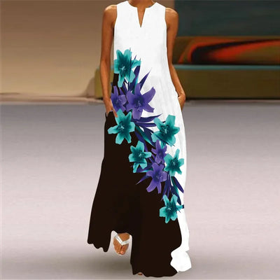 Aurelia | A-Line Butterfly Floral Dress