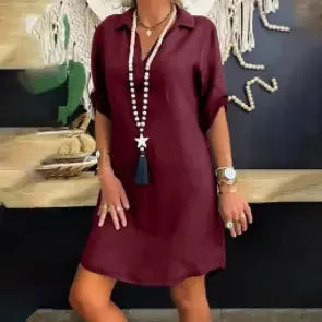 Sophia - Linen Dress
