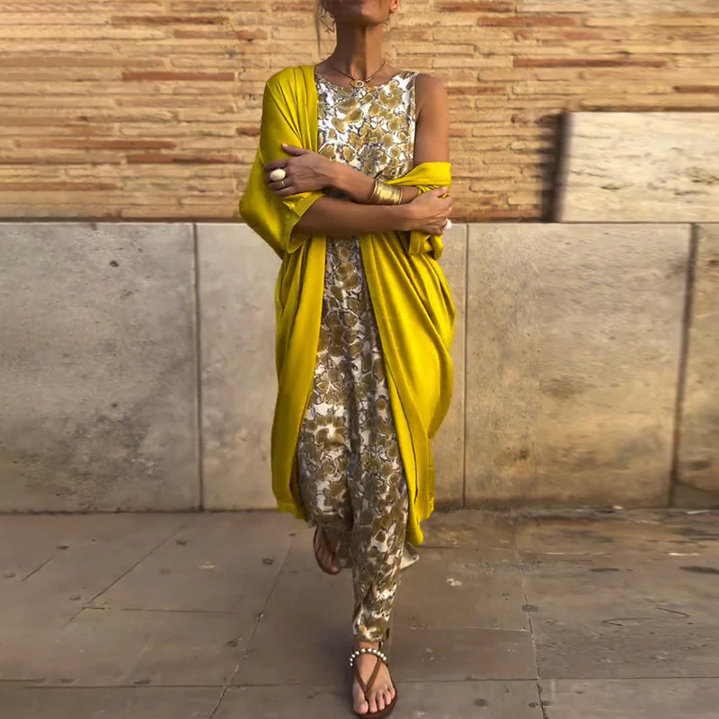 Chloé | Elegant Two-Piece Costume with Vintage Print