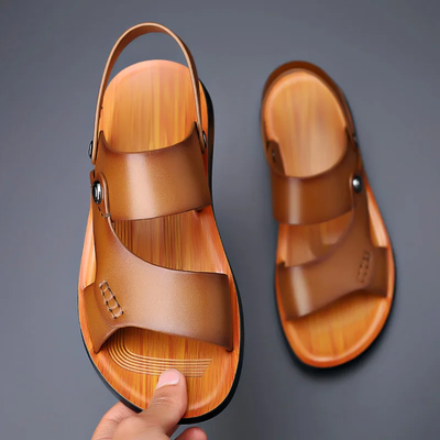 Boone Ave Leather Sandals