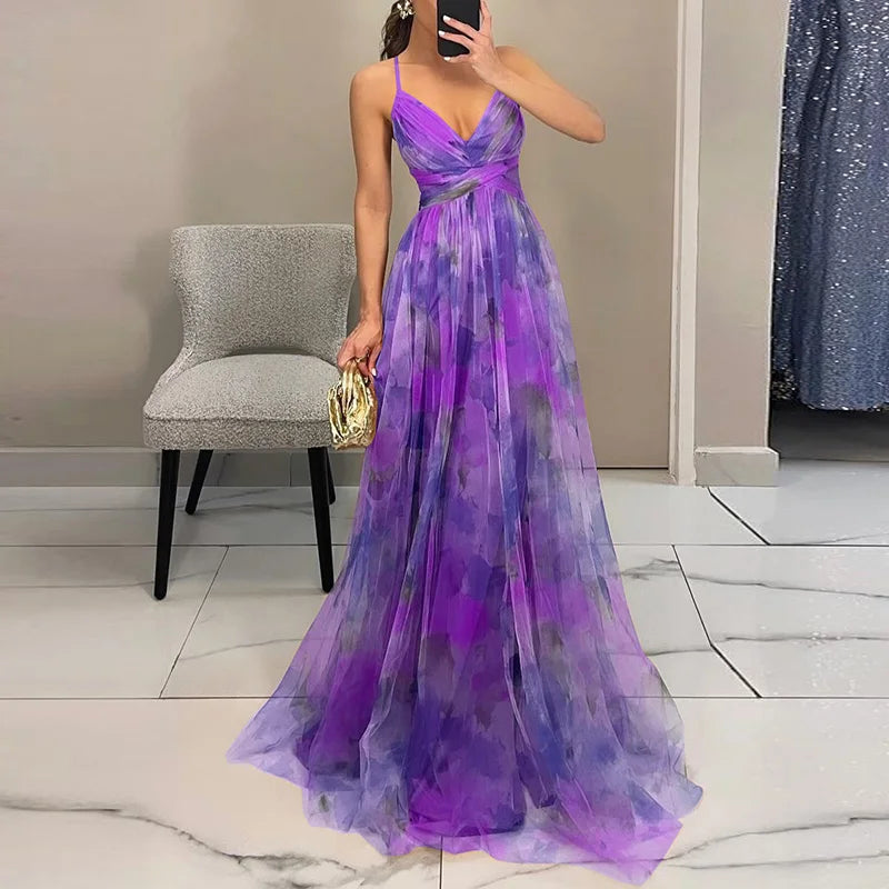 Ariella | Chiffon Maxi Dress