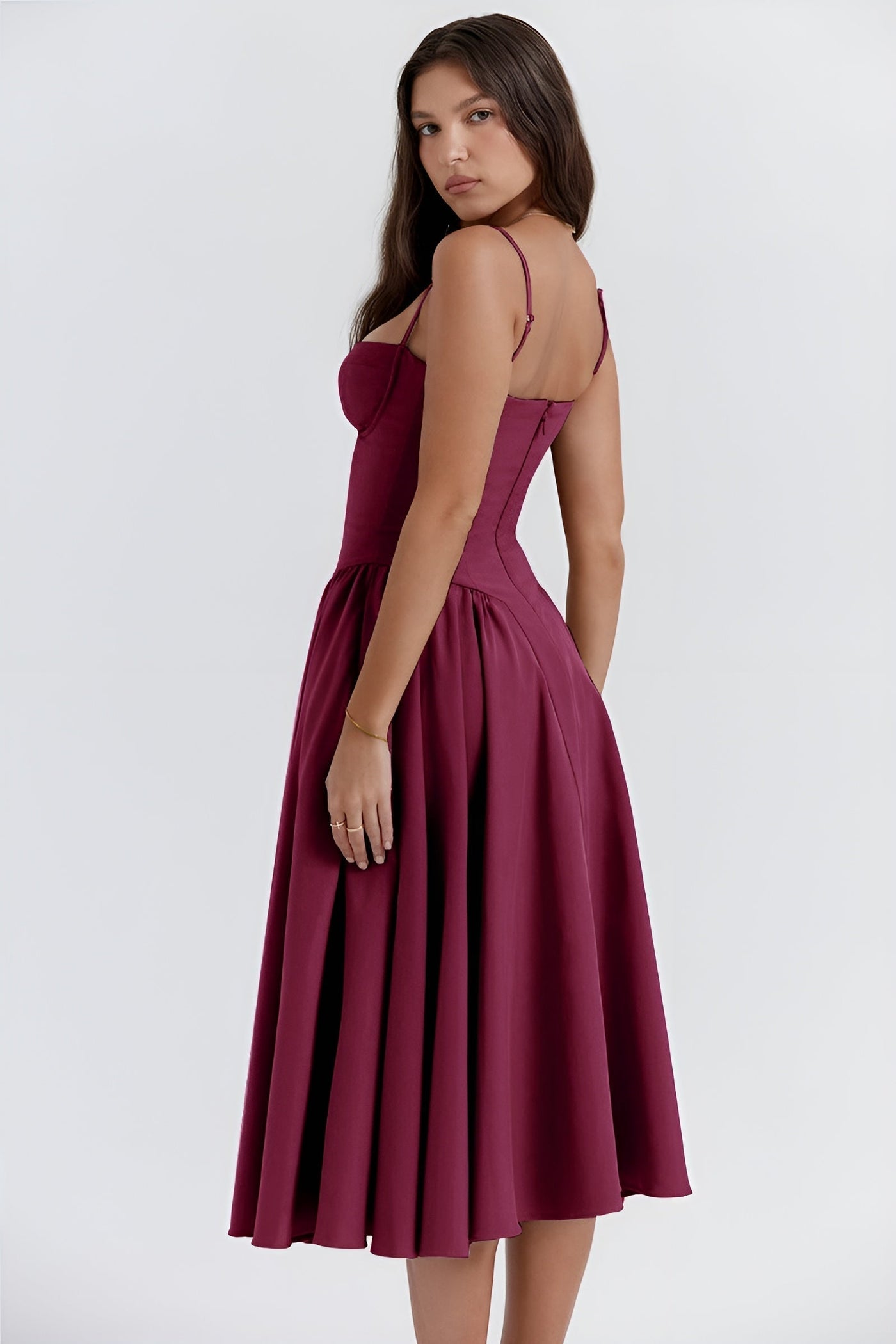 Camilla™ | Sleeveless Dress with Corset Fit