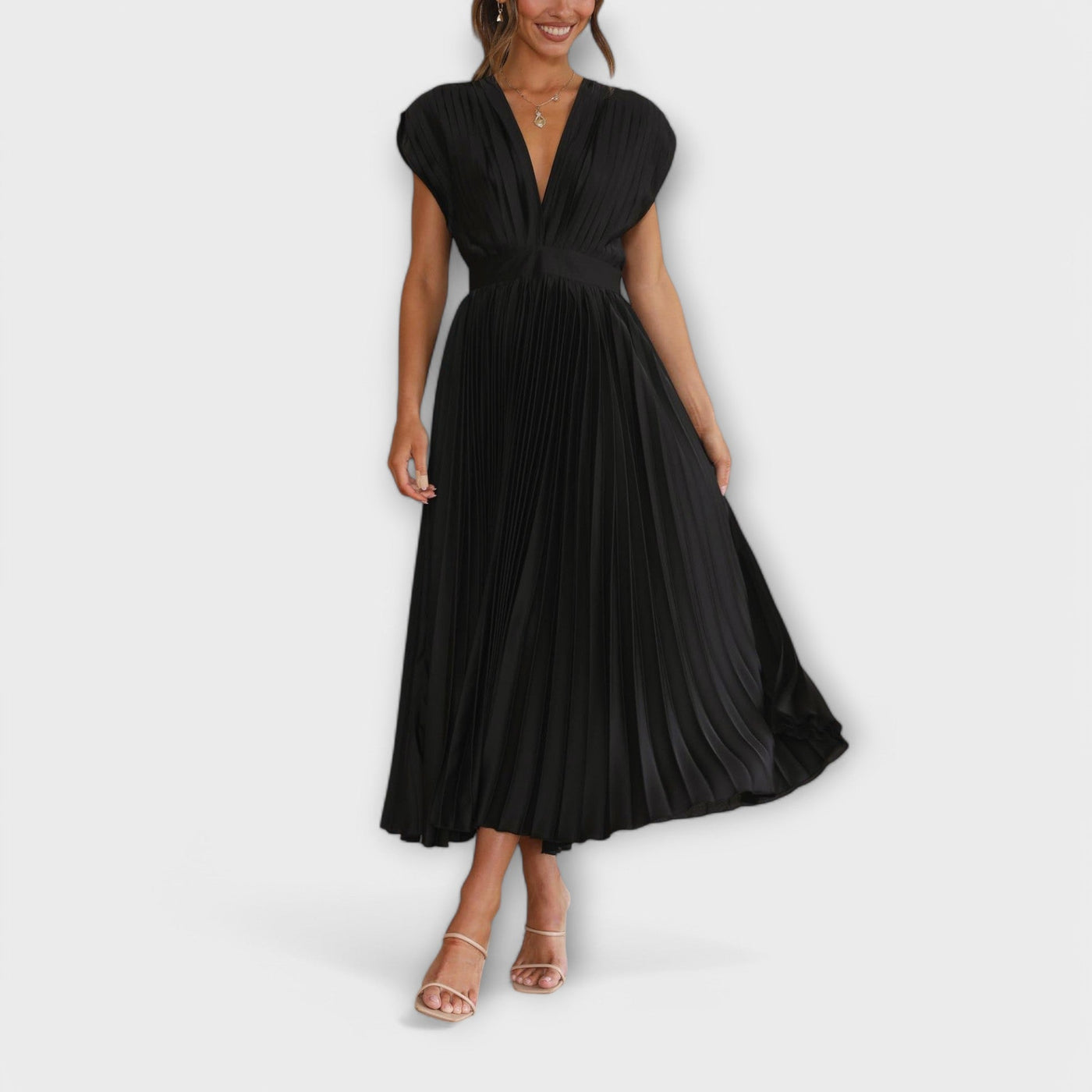 Alessia™ | Elegant Pleated Dress