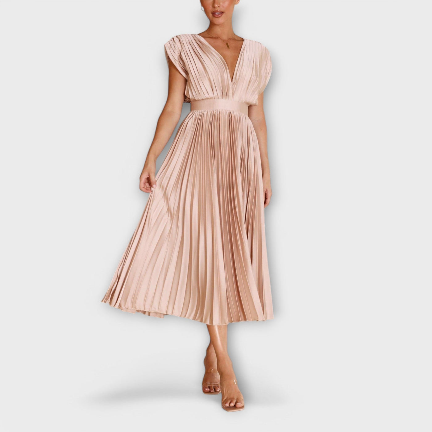 Alessia™ | Elegant Pleated Dress