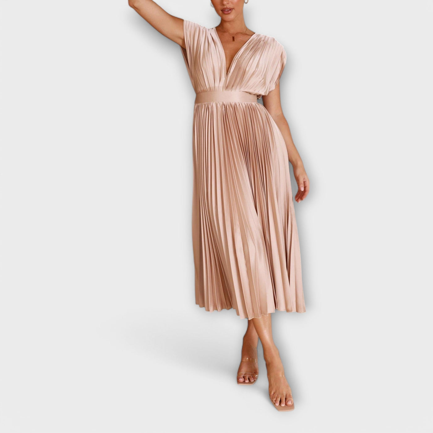 Alessia™ | Elegant Pleated Dress