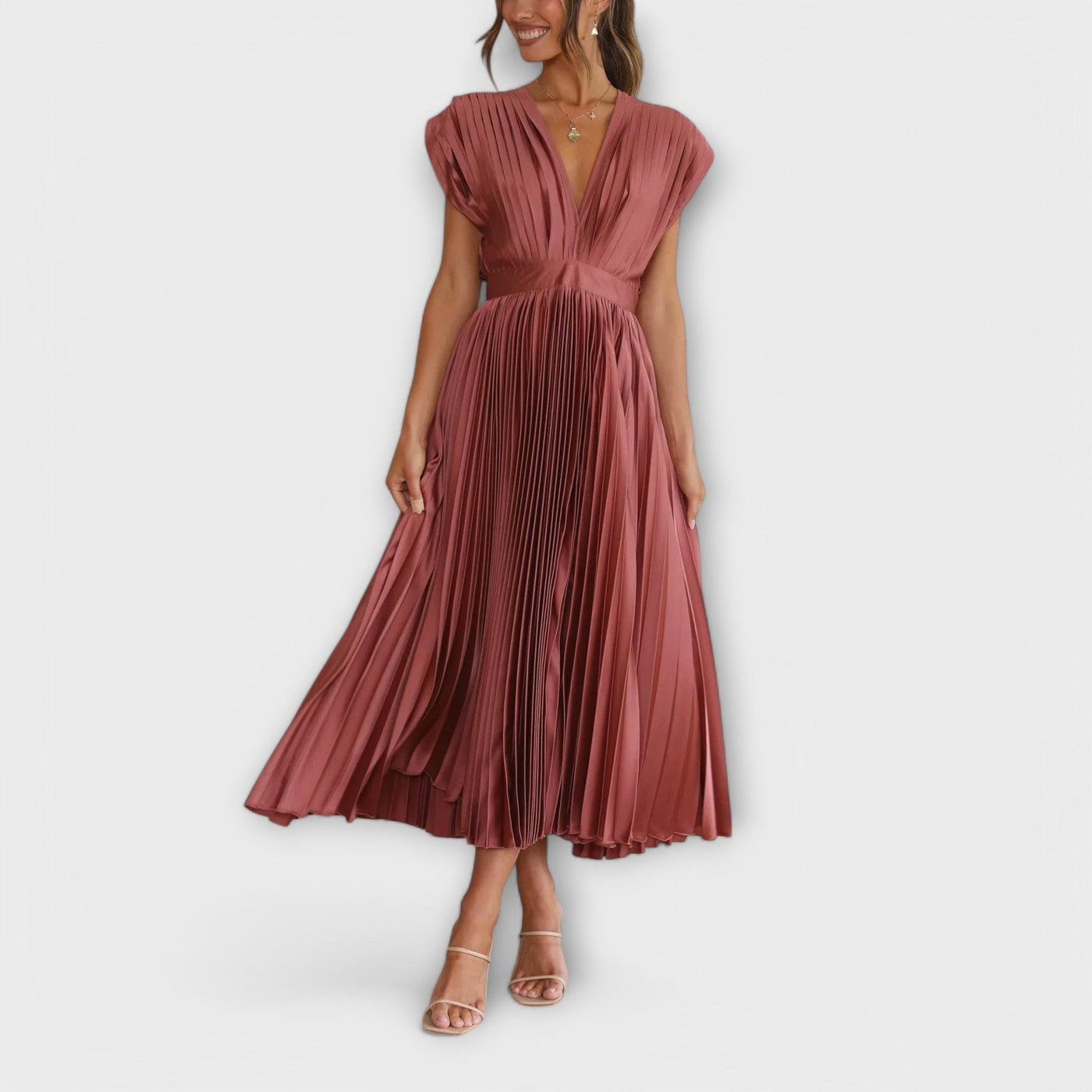 Alessia™ | Elegant Pleated Dress
