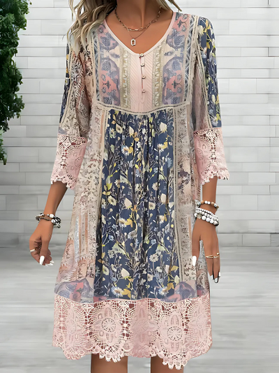 Tamara | Luxury Flowing Bohemian Dress (Almost Sold Out)