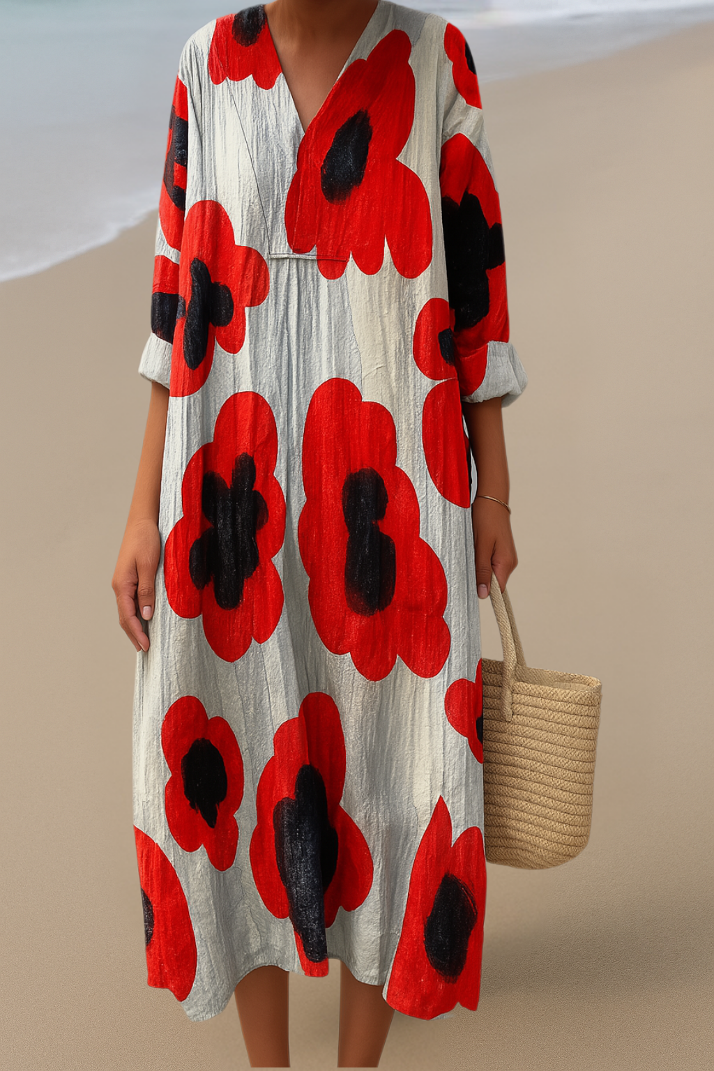 Alice | Floral Maxi Dress  Bold Flower, Assertive Assertiveness