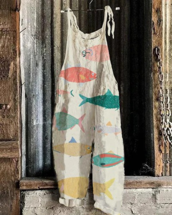 Zoe | Vintage Multicolour Jumpsuit