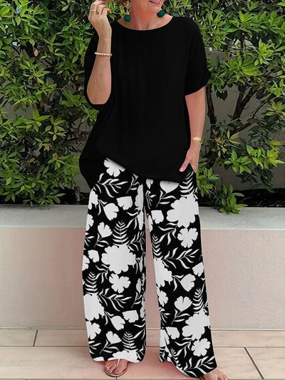 Zarina Floral Two-Piece Set