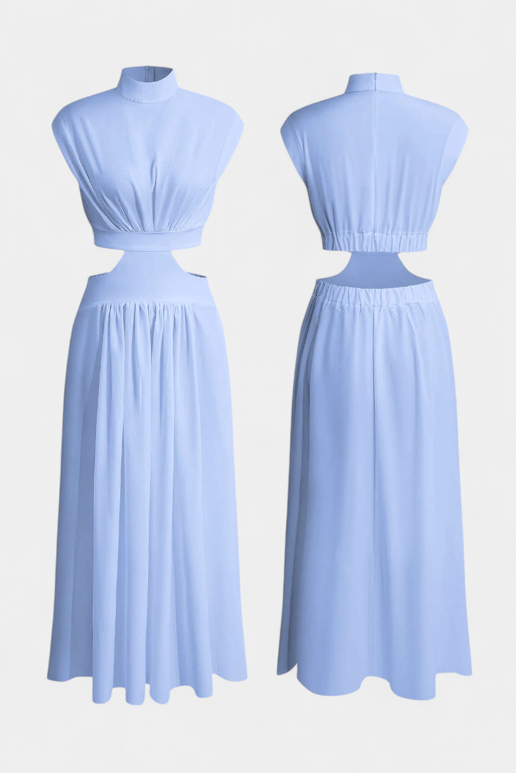 Bérénice | Side-Slit Dress Ensemble