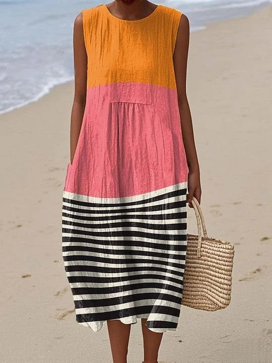 Ylina | Colour Block Dress