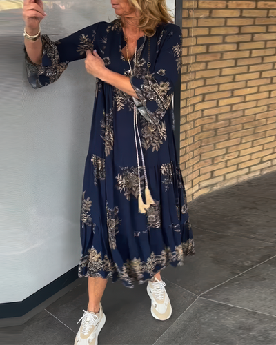 Amara | Maxi Vintage Dress