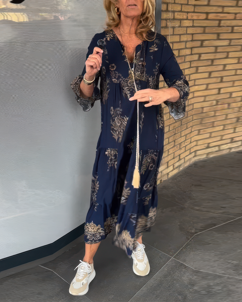 Amara | Maxi Vintage Dress