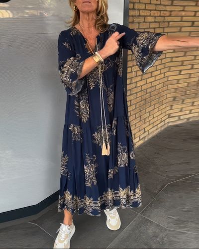 Amara | Maxi Vintage Dress