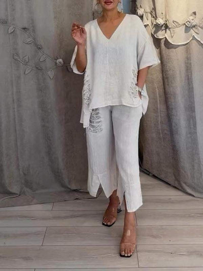 Mira | Elegant Two-Piece Summer Set