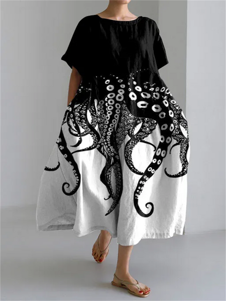 VALENTINA | Floral Summer Dress with Flattering Cut and Freedom of Movement