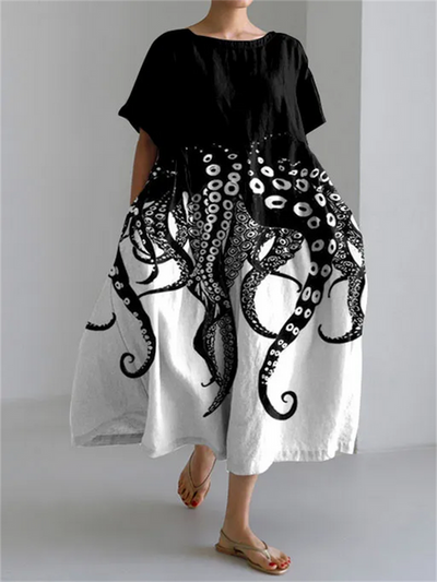VALENTINA | Floral Summer Dress with Flattering Cut and Freedom of Movement