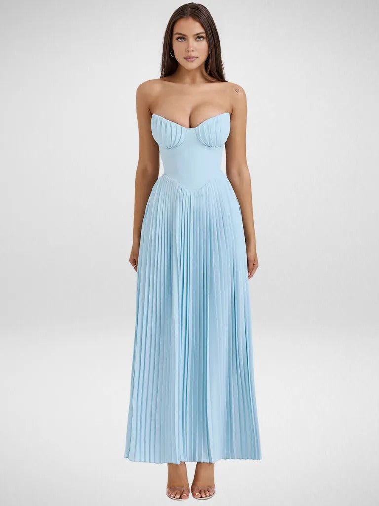 Belle™ | Evening Dress with Elegant Neckline