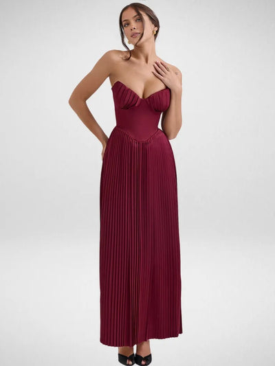 Belle™ | Evening Dress with Elegant Neckline