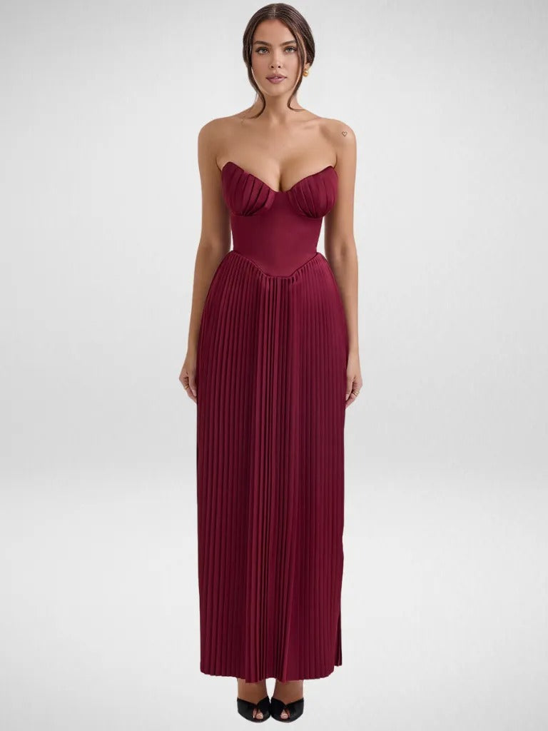 Belle™ | Evening Dress with Elegant Neckline