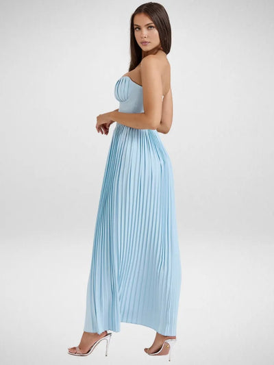 Belle™ | Evening Dress with Elegant Neckline