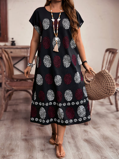 Elsbeth | Printed Midi Dress