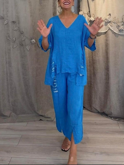 Mira | Elegant Two-Piece Summer Set