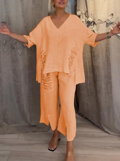 Mira | Elegant Two-Piece Summer Set