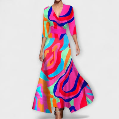 Aurélie™ | Elegant Women's Dress with Sleeve Design