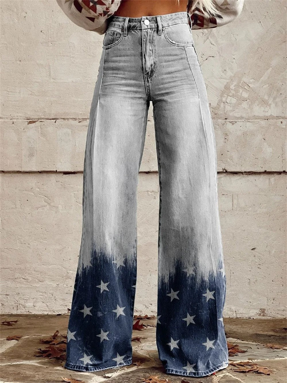 Mia™ - High Waisted Wide Leg Trousers