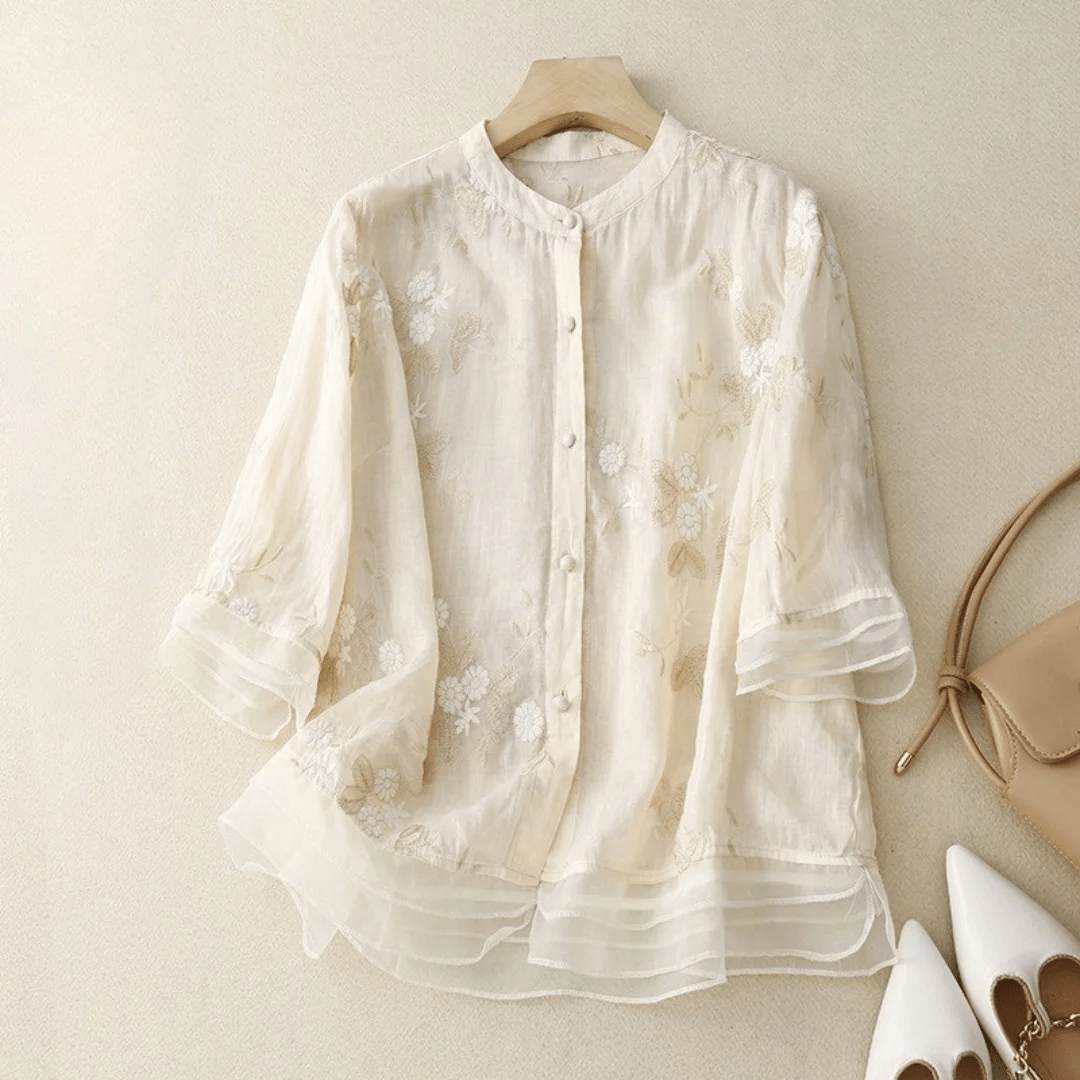 Laurienne Linen Blouse