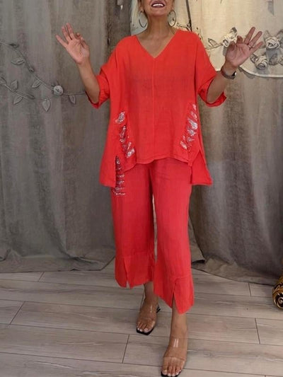 Mira | Elegant Two-Piece Summer Set