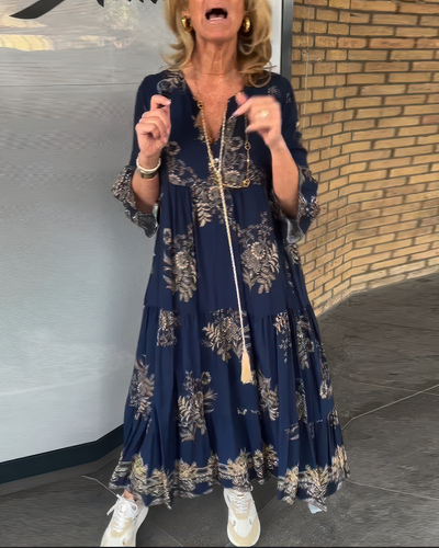 Amara | Maxi Vintage Dress